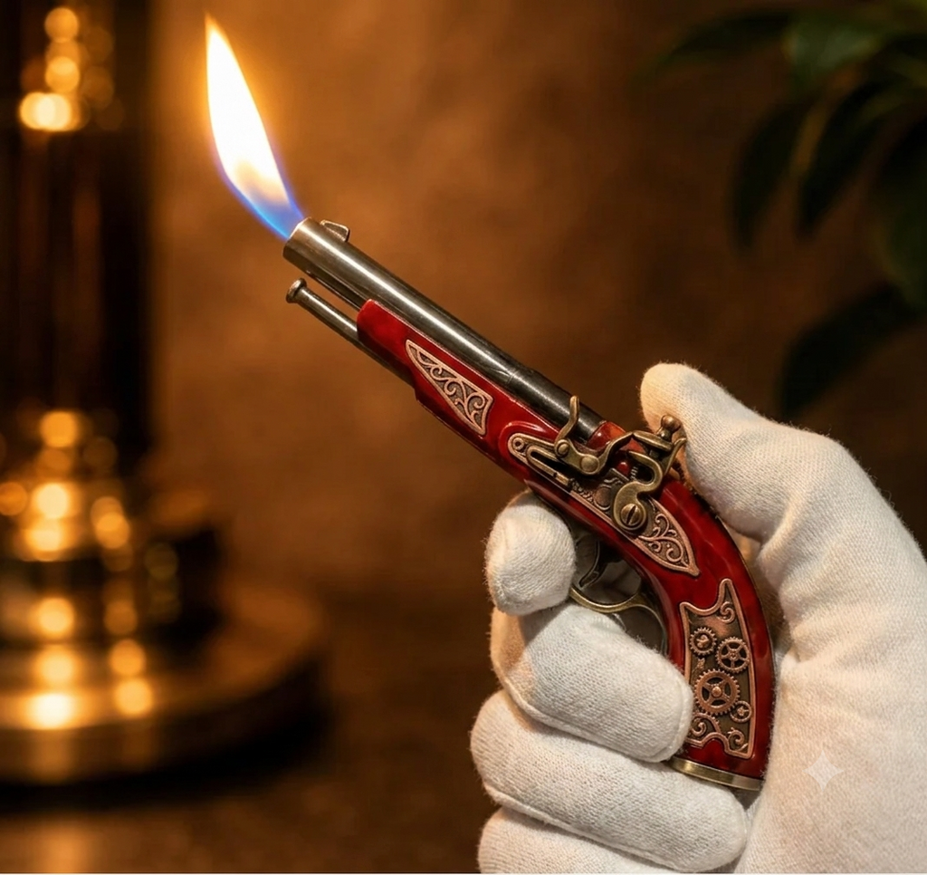 Dual Barrel Gun Lighter