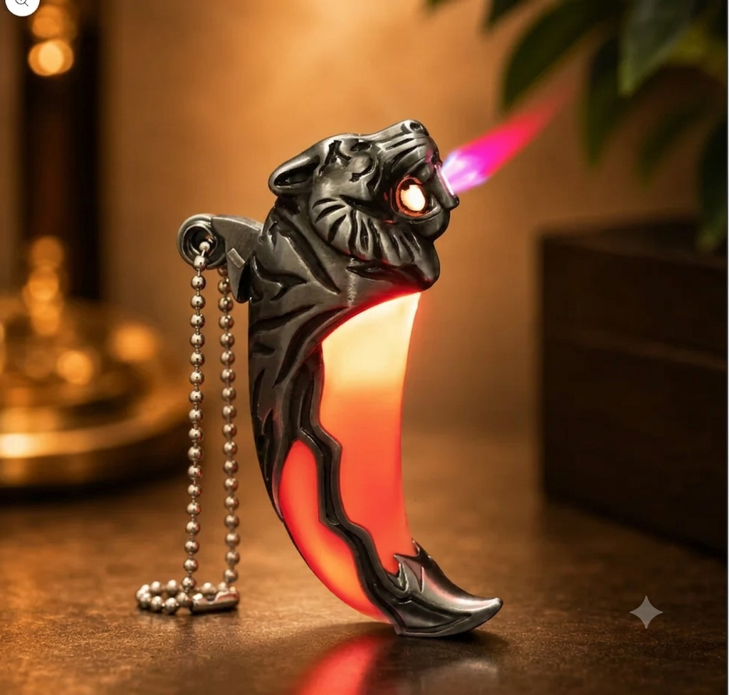 Premium Tiger Claw Windproof Flame Lighter