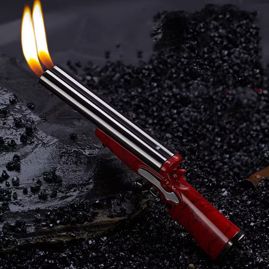 Dual Barrel Gun Lighter